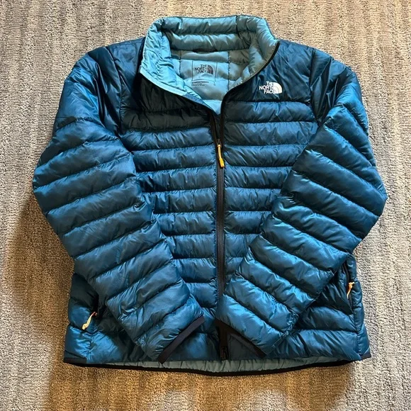 The North Face Teal Terra Peak Puffer Jacket - Picture 1 of 4
